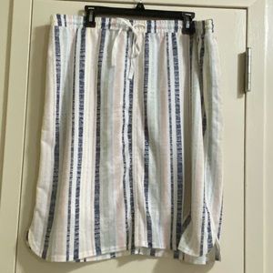 Cute striped lined skirt